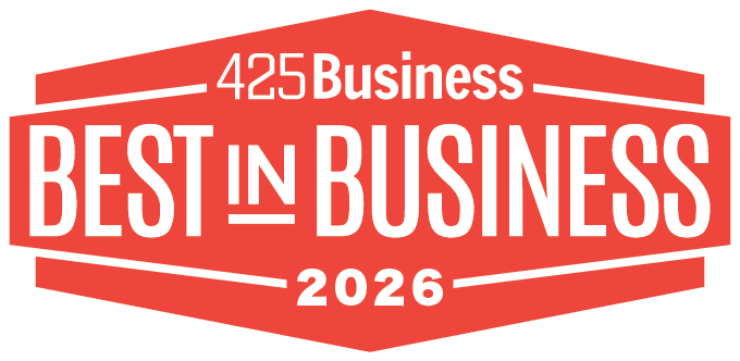 425 Business Best in Business 2026 award badge for Insurance Brokerage of the Year